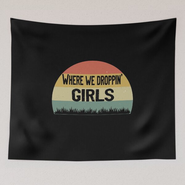 Item preview, Where We Droppin Girls gaming designed and sold by RedJazz.