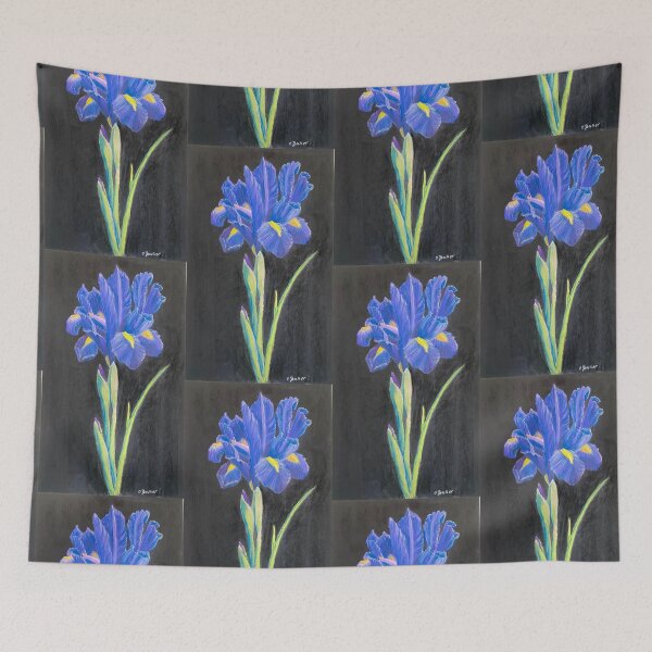Item preview, Blue Iris designed and sold by CBakerArt.