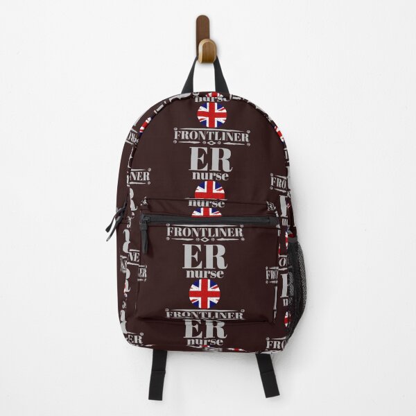 Item preview, er nurse frontliner. UK flag designed and sold by doctors-apparel.