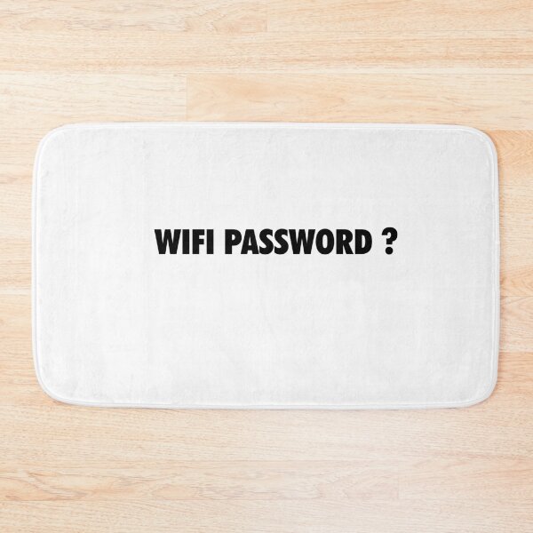Item preview, WIFI password ? designed and sold by Profashionall.