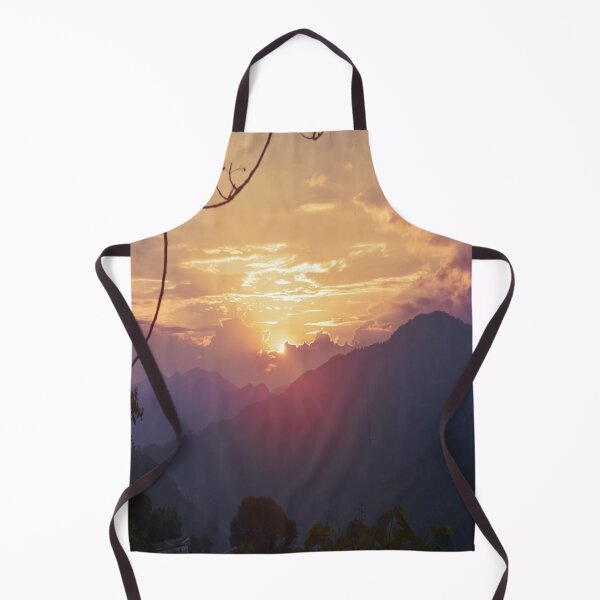 Item preview, Beautiful sunset mountain view designed and sold by Mariolangstieh.