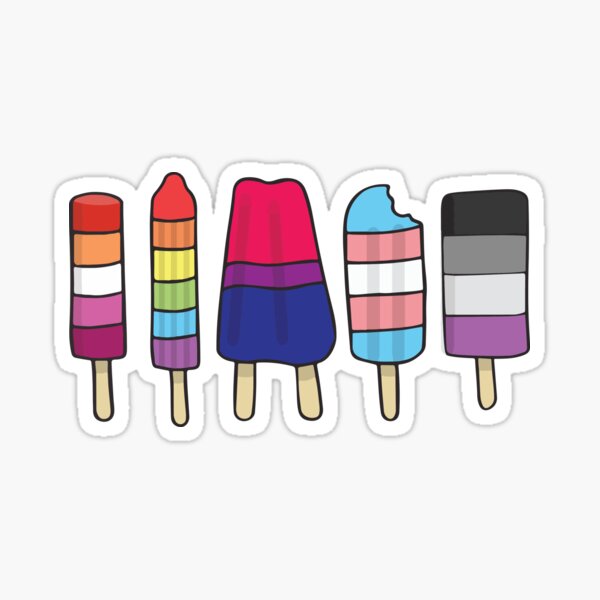 Item preview, LGBT Popsicles designed and sold by JC Jacobs.