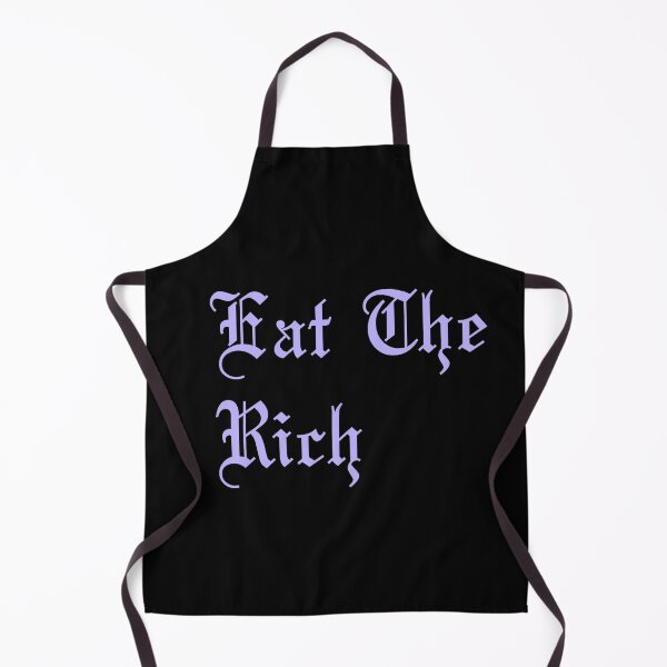 Item preview, Eat The Rich in pastel purple designed and sold by tinyteacups.