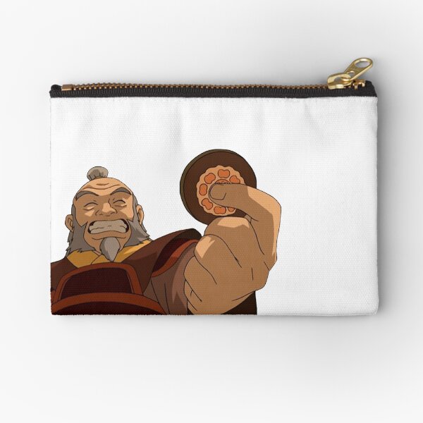 Uncle Iroh Smiling Zipper Pouch