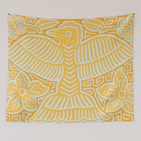 Item preview, San Blas Island Pajaro - Yellow designed and sold by Esprit-Mystique.