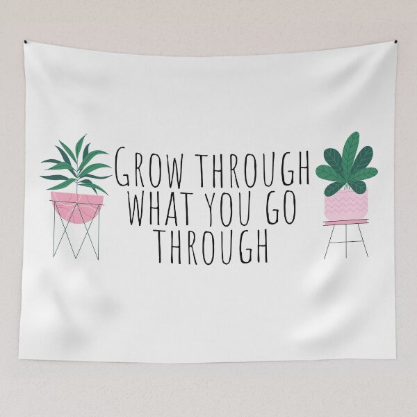 Item preview, Grow through what you go through  designed and sold by KarolinaPaz.