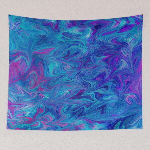 Item preview, Ocean Drive (Bleu, Pink, Purple) designed and sold by Yakdane.