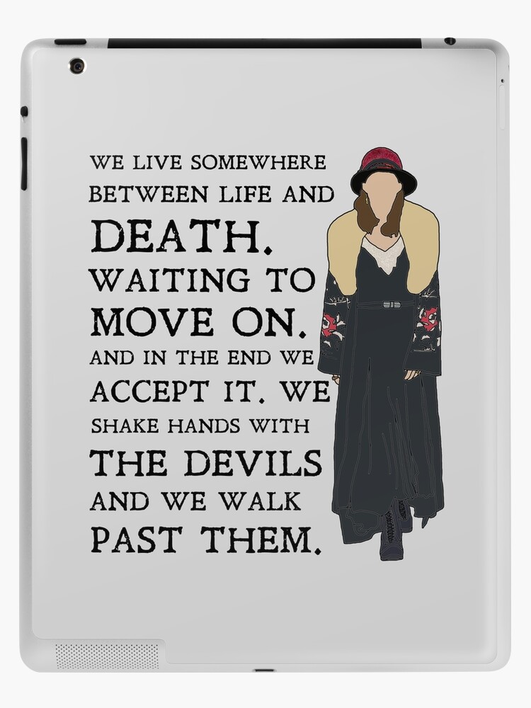 Polly Gray - We live somewhere between life and death: Peaky Blinders |  iPad Case & Skin