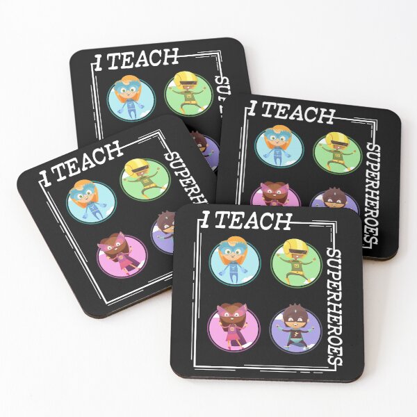 Item preview, I Teach Superheroes - Cool Teacher Gift designed and sold by yeknow.
