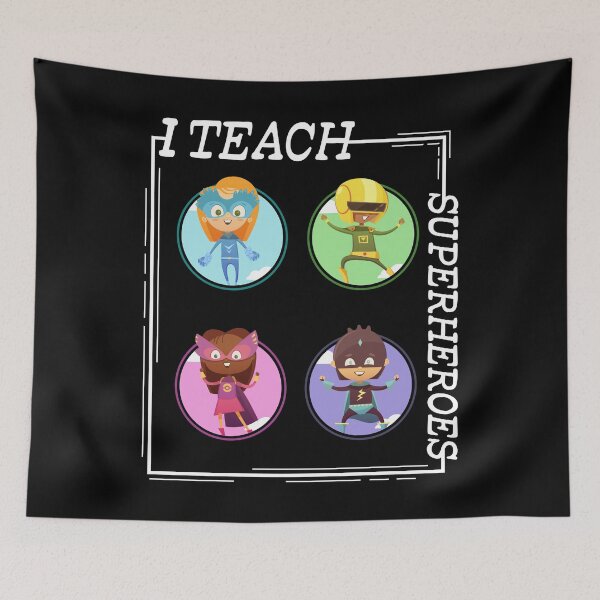 Item preview, I Teach Superheroes - Cool Teacher Gift designed and sold by yeknow.