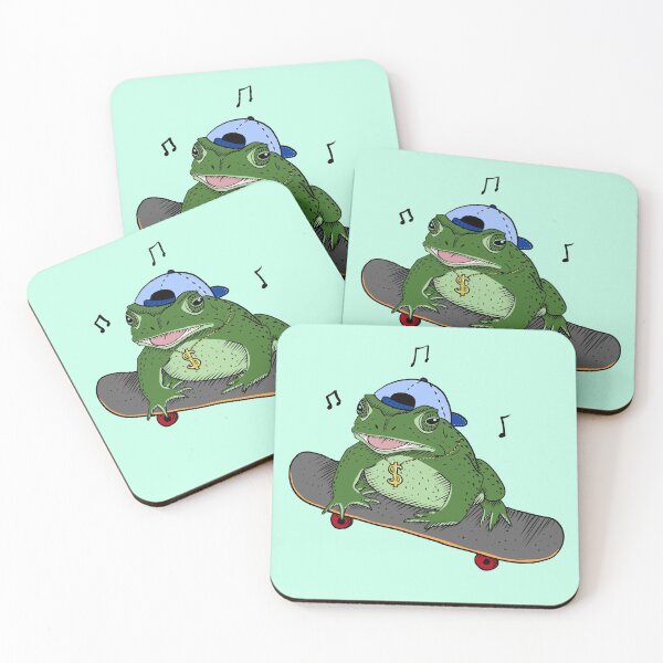 Item preview, Skater Toad designed and sold by Jennifer Hartley Illanes.