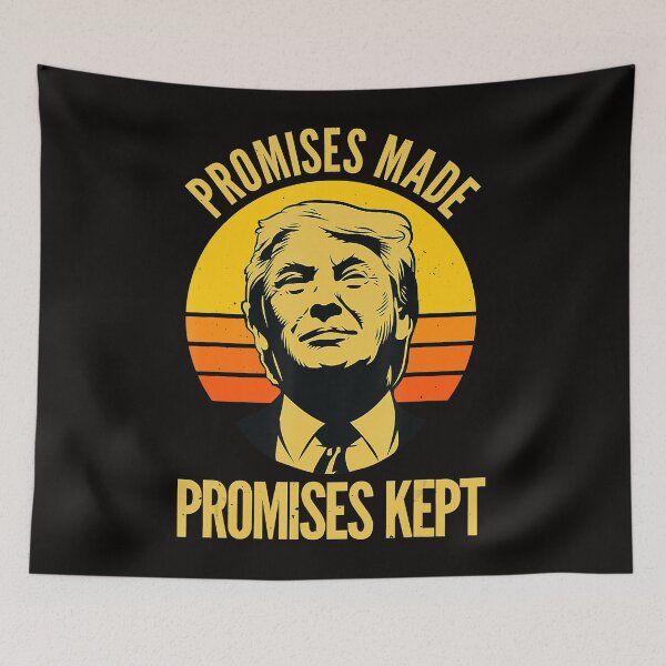 Item preview, Promises Made Promises Kept Trump 2020 designed and sold by JonesErin.