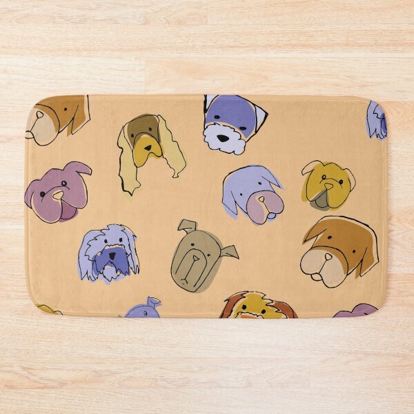 Item preview, Dog Face Cartoon Pattern Design Drawings designed and sold by NancyMerkle.