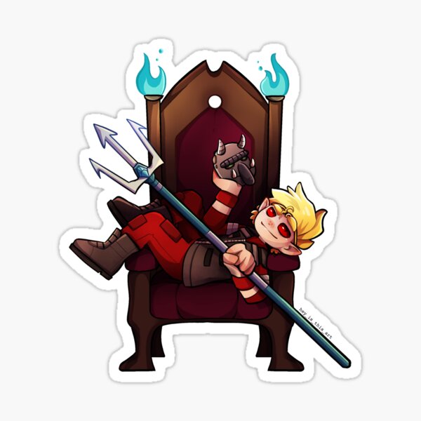 Tango, King of Decked Out Sticker