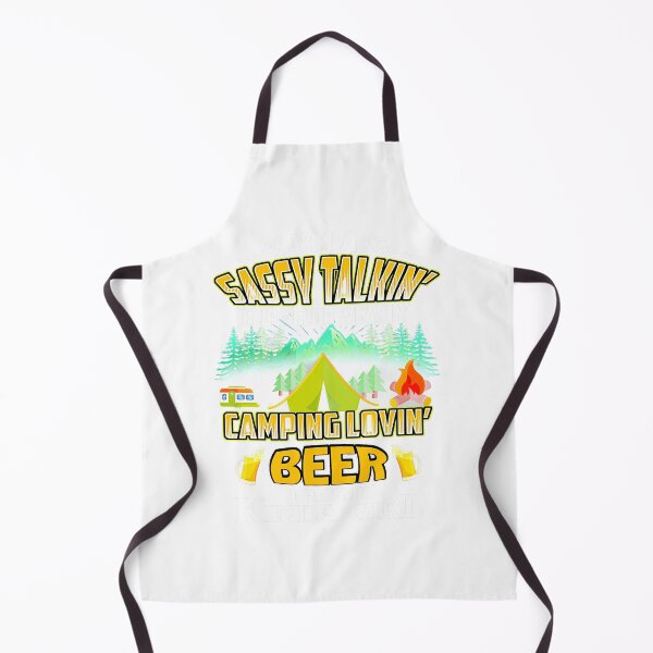 Item preview, Camping Loving Beer designed and sold by GeniusDesignArt.