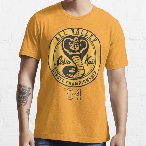 Cobra Kai Vintage Tri-Blend Shirt ,Kobra Kai 84 Karate t-shirt Essential T-Shirt