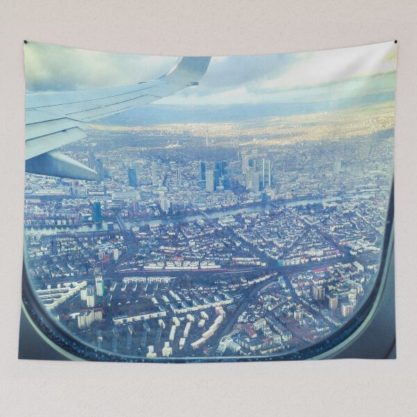 Item preview, City Out A Airplane Window designed and sold by Kadeda.