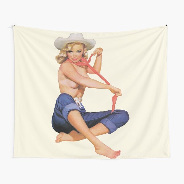 pin-up cowgirl <3 Tapestry