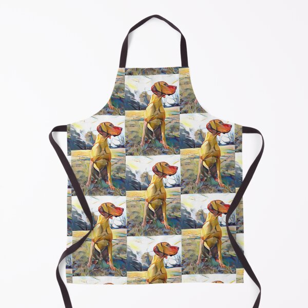 Item preview, Vizsla in the style of Wayne Thiebaud designed and sold by Designwebjae.