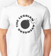 Lesben Avengers Slim Fit T-Shirt