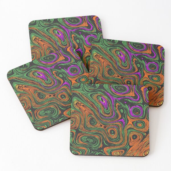 Item preview, Cartoony Floral Liquid Abstract Art designed and sold by Dator-Abstracts.