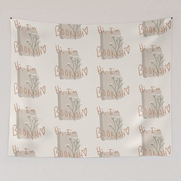 Item preview, Hi, I'm Bookish! designed and sold by Ashley Moen.