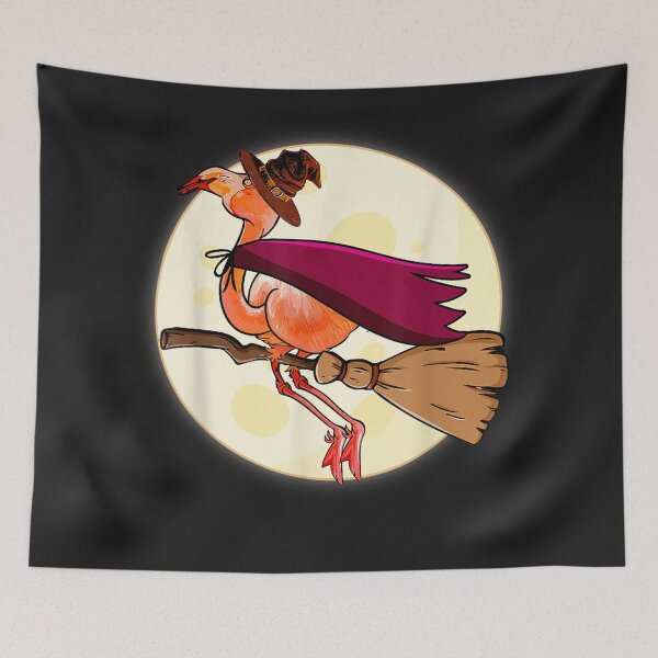 Item preview, Flamingo Witch Halloween Costume designed and sold by tichtodhe.