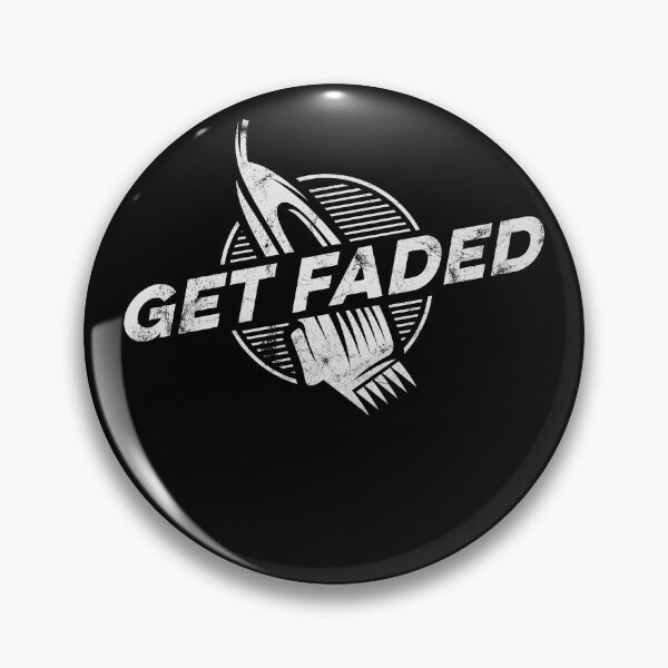 Item preview, Get Faded Barber Gift Fresh Hair Cut Get Faded Logo designed and sold by Zeelicious Designs.