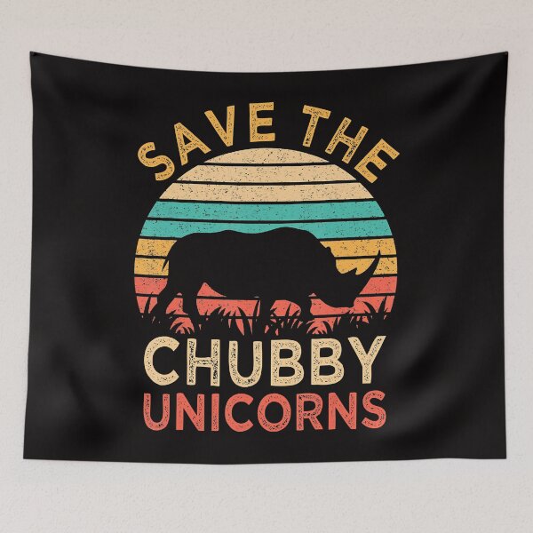 Item preview, Save The Chubby Unicorns Vintage designed and sold by PatelLayla.
