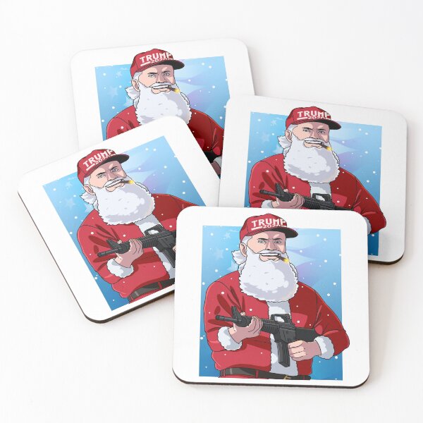 Item preview, Santa Claus Trump Supporter Christmas designed and sold by Nosek1ng.