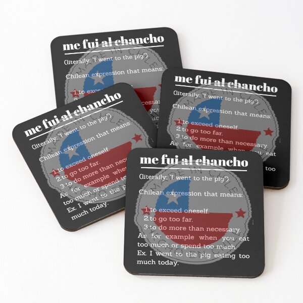 Item preview, Me fui al chancho - watermark designed and sold by OpulentFlair.