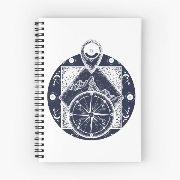 Item preview, Mountain, map pointer and compass designed and sold by della95.