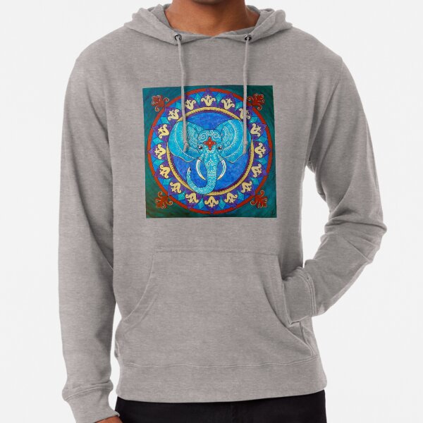 Wisdom - Elephant Lightweight Hoodie