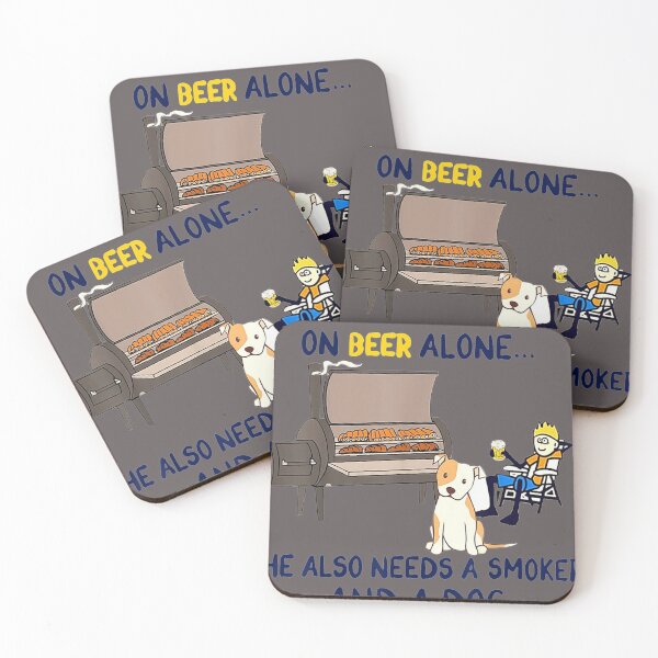 Item preview, drink beer alone and smoke dog designed and sold by tichtodhe.