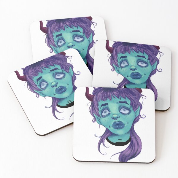 Item preview, Blue Demon Girl designed and sold by dandydemon.