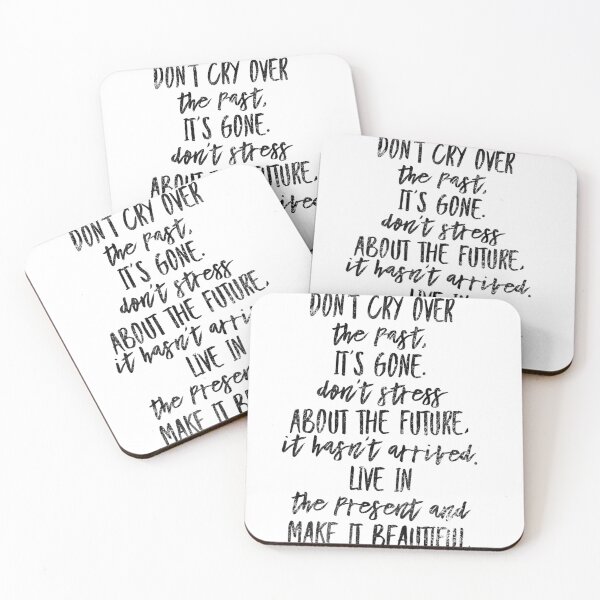 Item preview, Don't Cry Over The Past designed and sold by RashidiR.