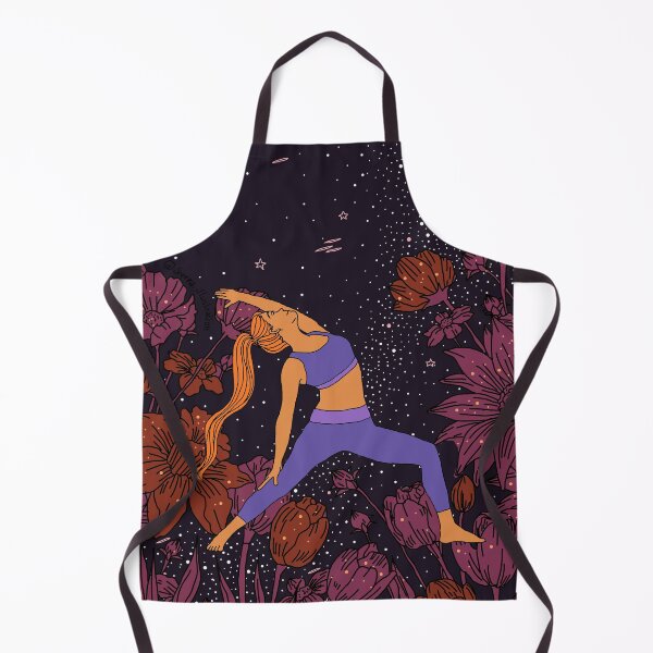 Item preview, Starry night Yoga Warrior designed and sold by sierratruong.