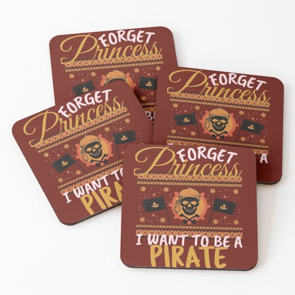 Item preview, Forget princess want to be pirate Halloween costume designed and sold by GoodyLeo.