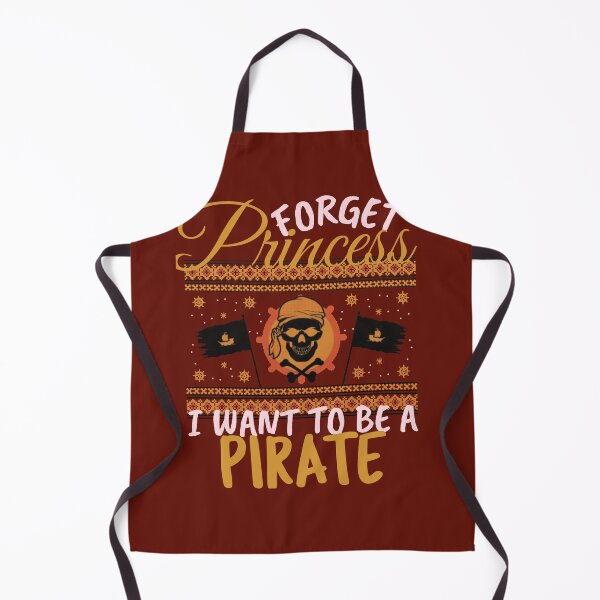 Item preview, Forget princess want to be pirate Halloween costume designed and sold by GoodyLeo.