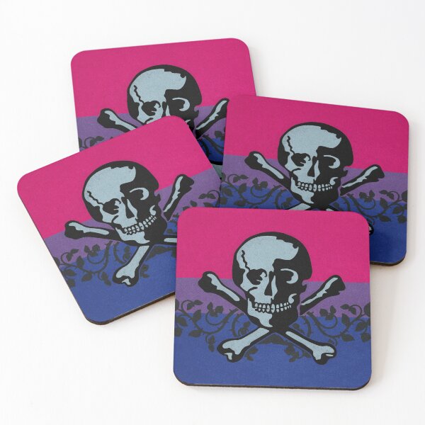 Item preview, Bisexual Pirate Flag (Birate Flag) designed and sold by SmartDirty.