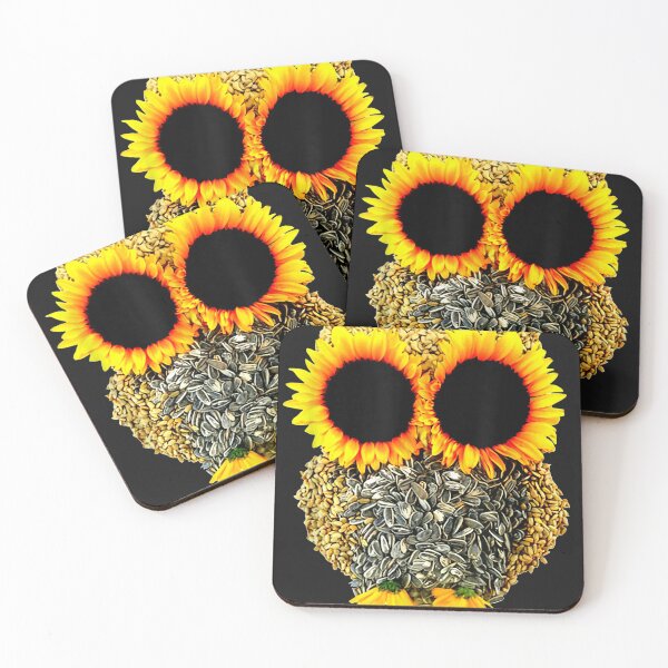 Item preview, Hippie Owl Sunflower Retro Eyes designed and sold by tichtodhe.