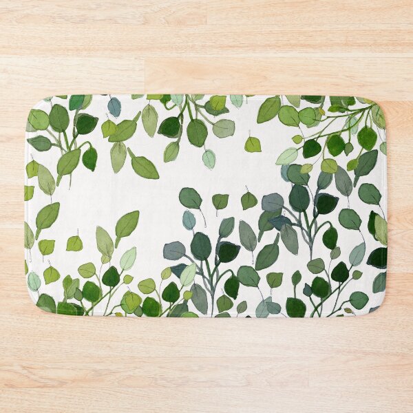 Item preview, Greenery watercolor pattern  designed and sold by Sue Zipkin.
