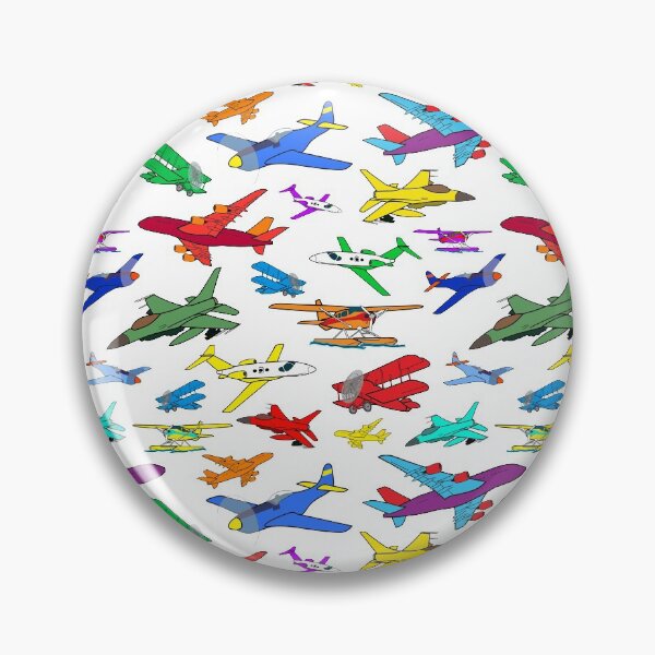 Item preview, Colorful Airplanes designed and sold by judgeart.