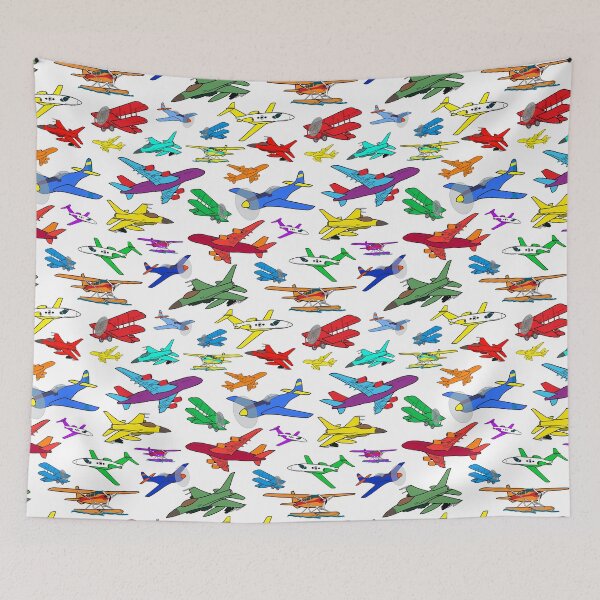 Item preview, Colorful Airplanes designed and sold by judgeart.