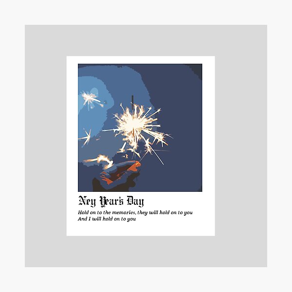 New Year's Day - Taylor Swift Photographic Print