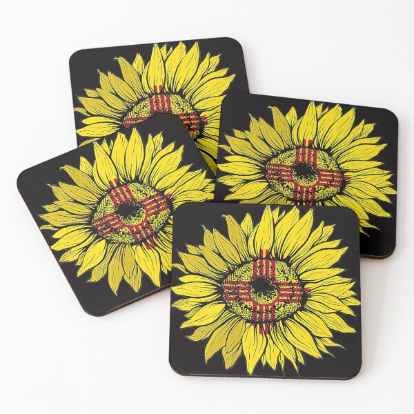 Item preview, Sunflower New Mexico flag designed and sold by ClarkeLilly.
