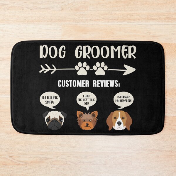 Item preview, DOG GROOMER CUSTOMER REVIEWS I'M FEELING SPIFFY, I HAD THE BEST TIME EVER, I'M DIGGIN' MY NEW LOOK, designed and sold by jcorres.