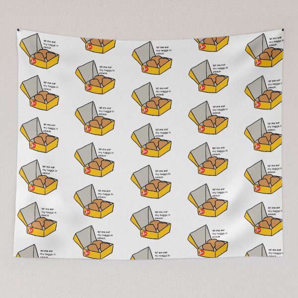 Item preview, let me eat my nuggs in peace. designed and sold by mgir-art.