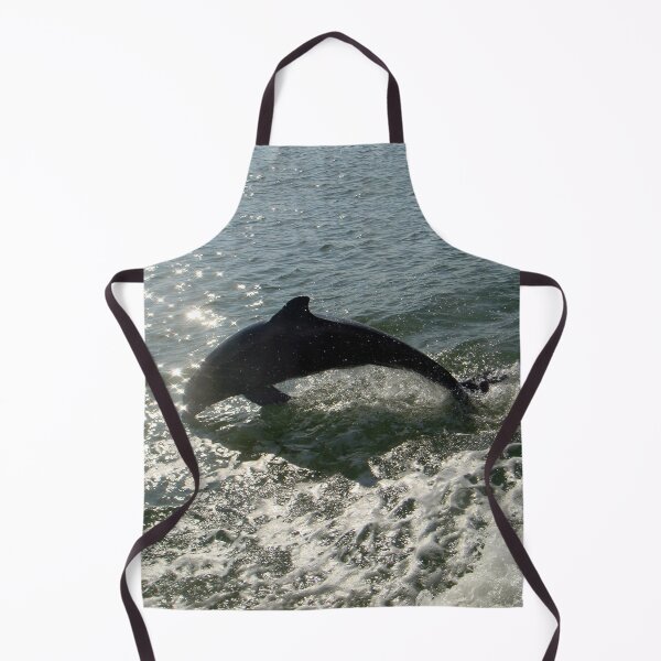 Item preview, Dolphin Leaping Out of the Water with Sparkling Reflections of the Sun designed and sold by KarenZuk.