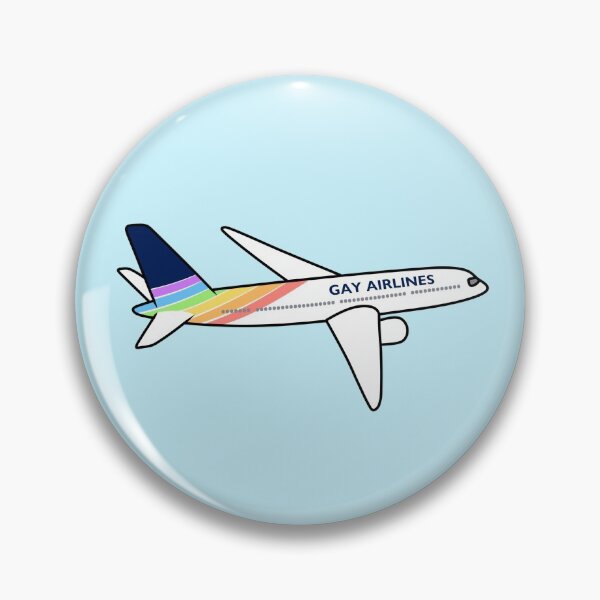 Item preview, Gay Airlines - plane designed and sold by Pugishka.